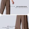 waist trousers flared korean style formal pants