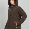 women jacket with detachable hood