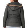 women's puffer regular fit bomber jacket